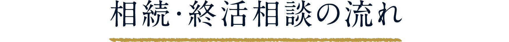 相続・終活相談の流れ